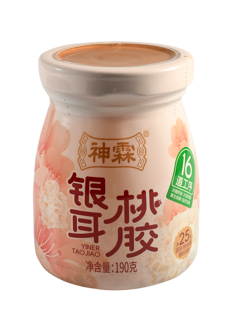 鲜炖桃胶银耳羹