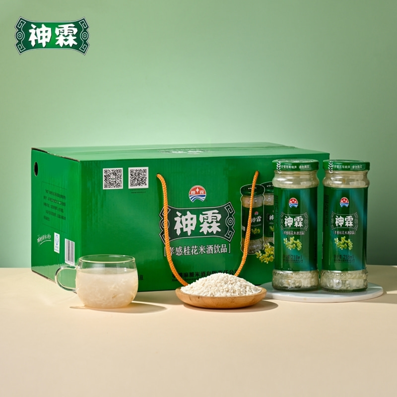 神霖米酒—218gx8提式桂花