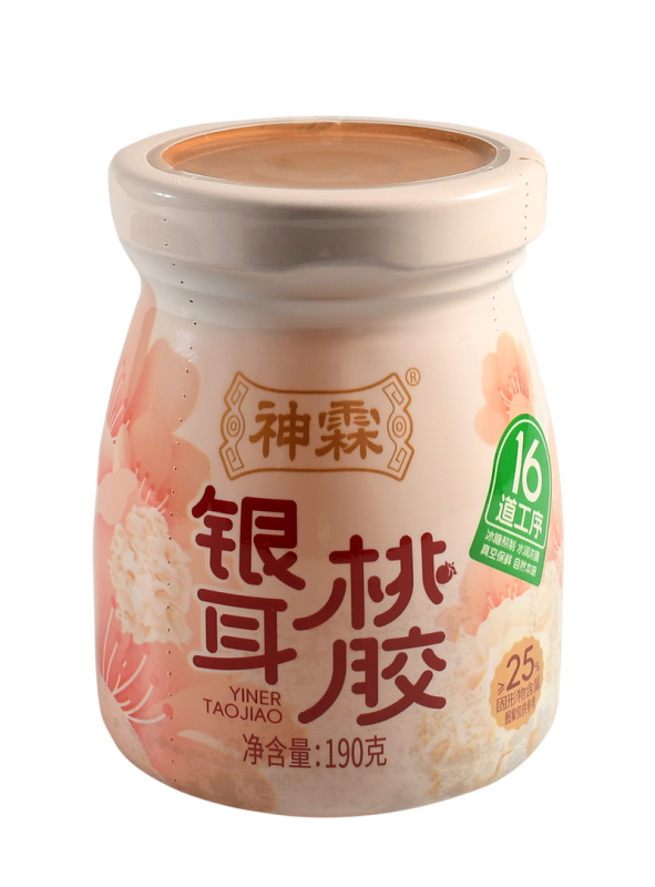 鲜炖桃胶银耳羹