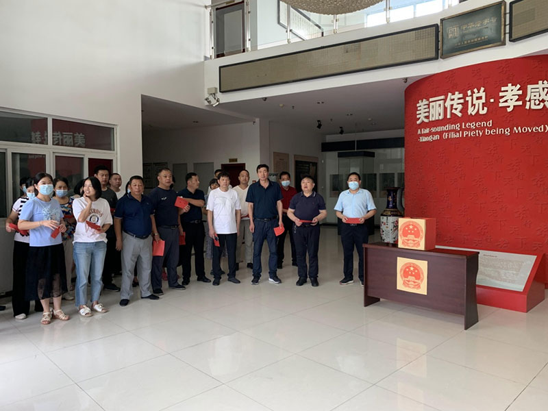 孝感麻糖米酒有限责任公司 圆满完成孝南区第七届人大代表选举工作